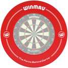 Winmau red dartboard surround 75cm x 75cm x 6cm (British brand)