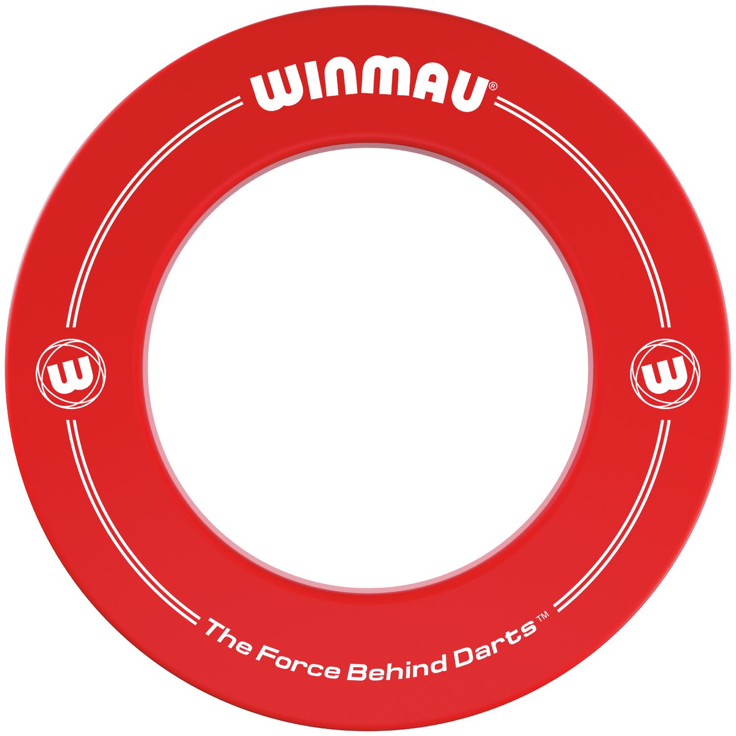 Winmau red dartboard surround 75cm x 75cm x 6cm (British brand)
