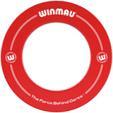 Winmau red dartboard surround 75cm x 75cm x 6cm (British brand)
