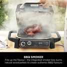 Ninja Woodfire Electric BBQ Grill and Smoker, imported from the UK