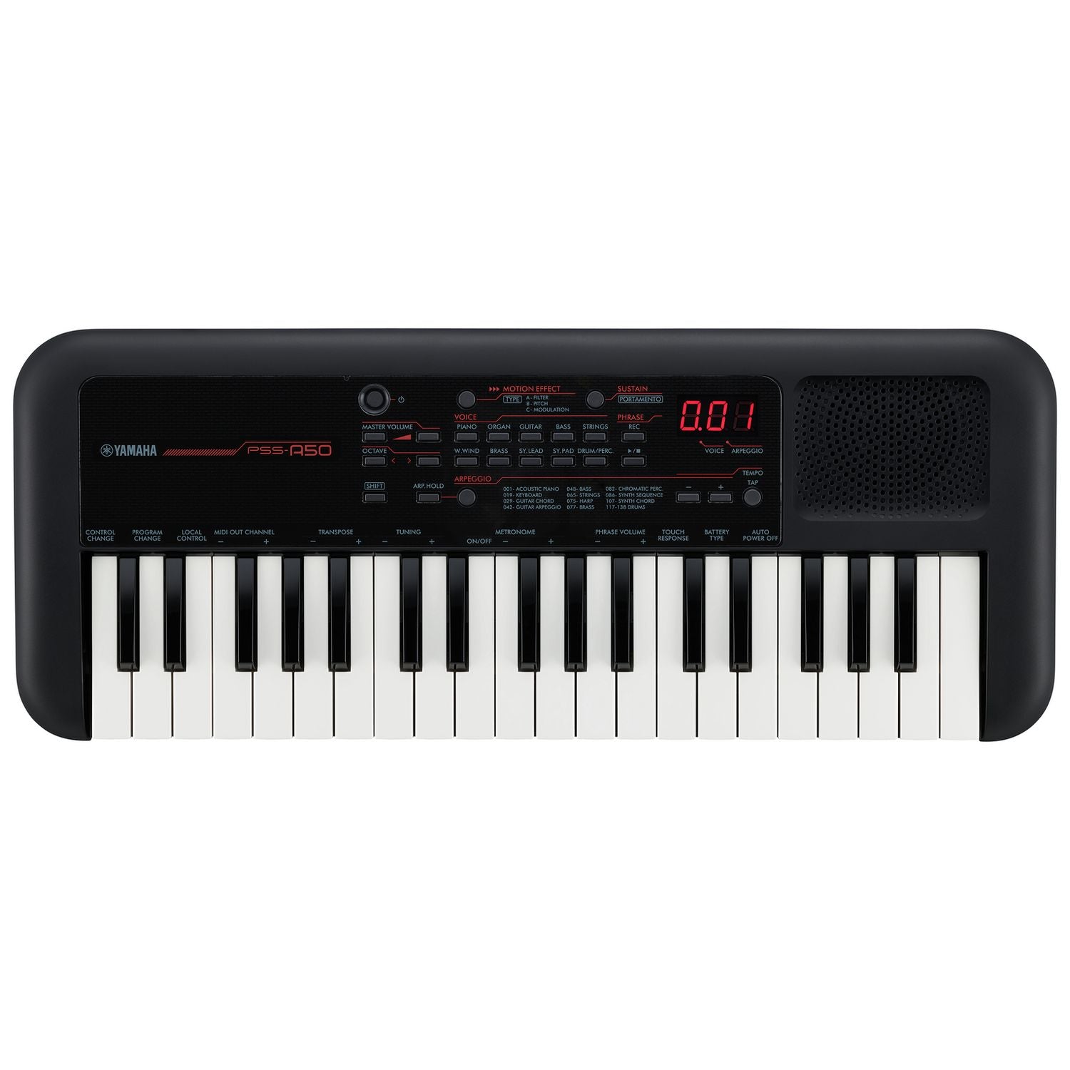 Yamaha touch sensitive portable keyboard (British brand)