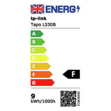 Tapo multicolour smart bulb B22 (British brand)