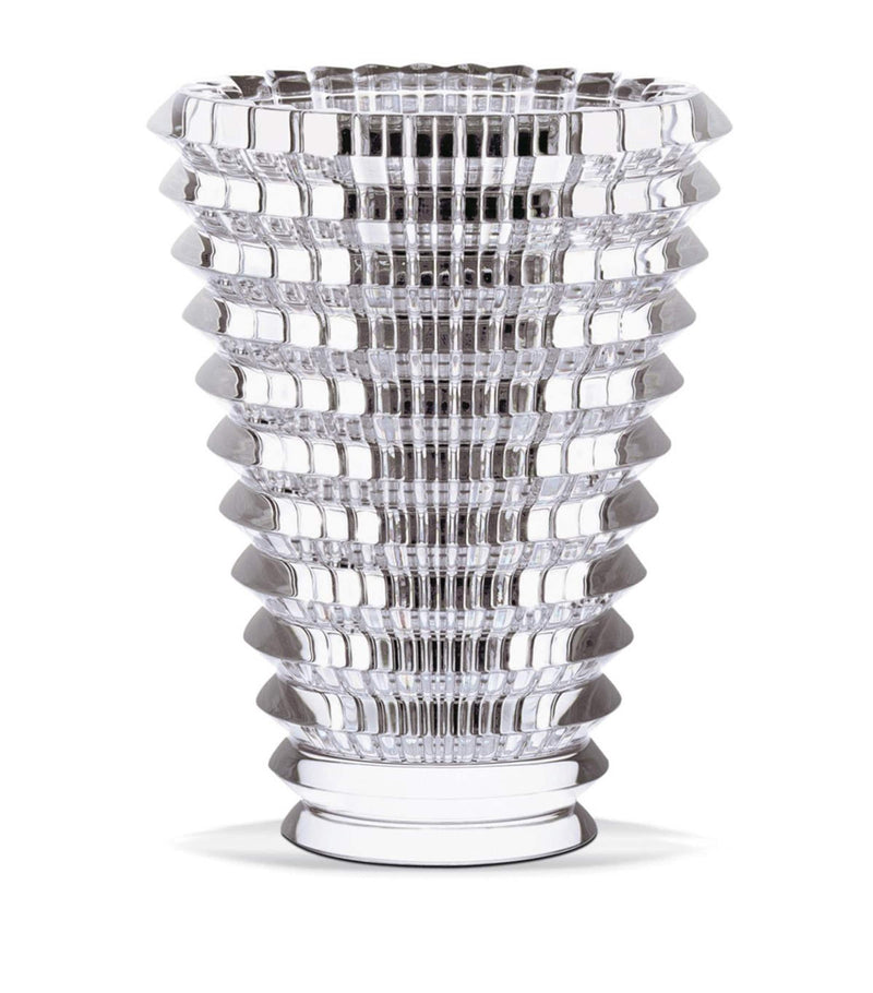 Baccarat small eye oval crystal vase 15 cm - British product