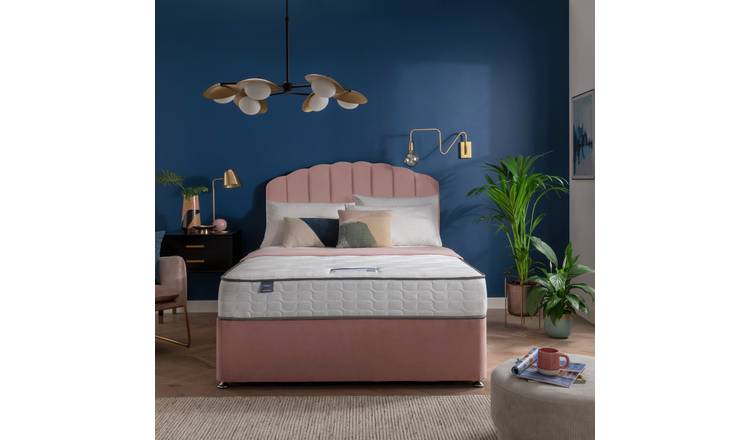 Silentnight Comfort Kingsize 4 Drawer Divan Bed - Pink