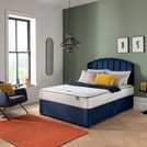 Silentnight Double Divan Bed Blue (British brand)