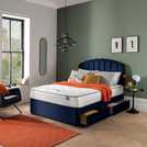 Silentnight Kingsize Divan Bed Blue (British brand)