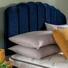 Silentnight Kingsize Divan Bed Blue (British brand)