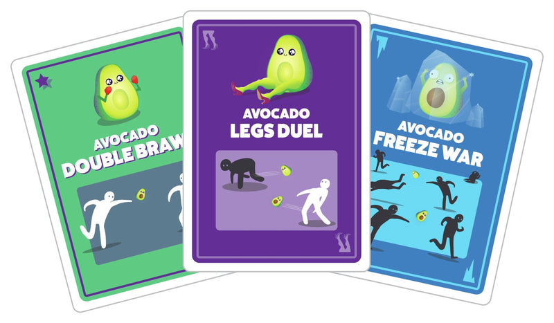 Exploding Kittens Throw Throw Avocado dodgeball card game (British brand)