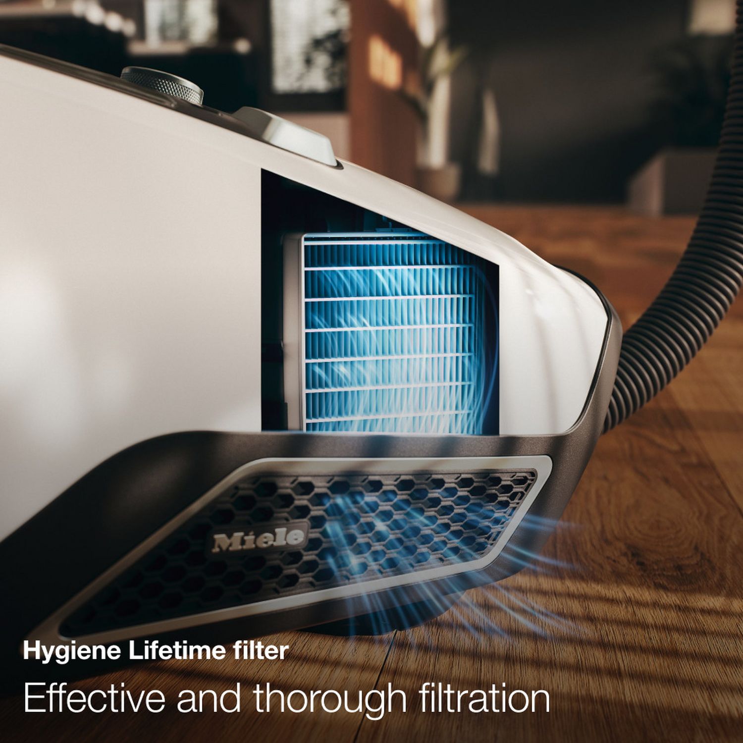 Miele Blizzard CX1 Corded Bagless Cylinder Vacuum Cleaner, imported from the UK