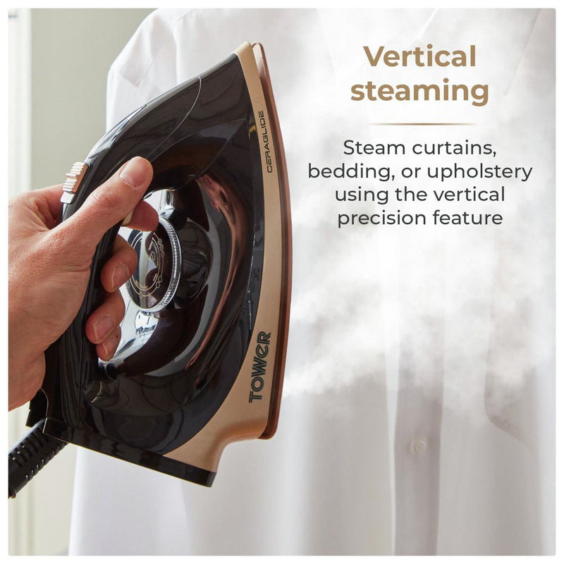 Tower Ceraglide steam generator iron (British brand)