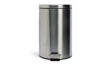 Habitat round pedal bin 12 litre silver (British brand)
