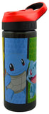 Zak Atlantic Pokemon Multicolour Sipper Water Bottle 600ml (British brand)