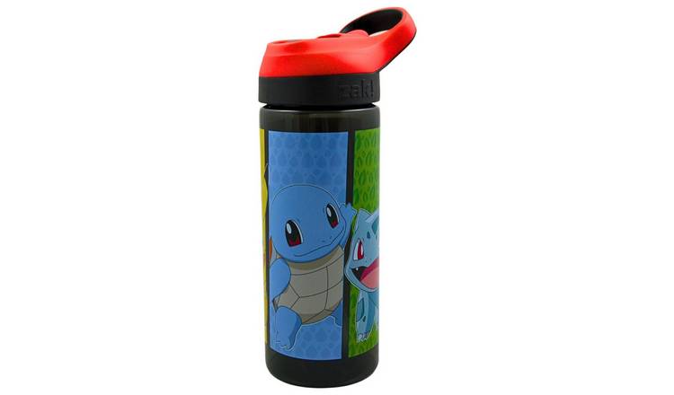 Zak Atlantic Pokemon Multicolour Sipper Water Bottle 600ml (British brand)