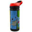 Zak Atlantic Pokemon Multicolour Sipper Water Bottle 600ml (British brand)
