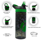 Zak Xbox Atlantic sipper bottle 600ml (British brand)