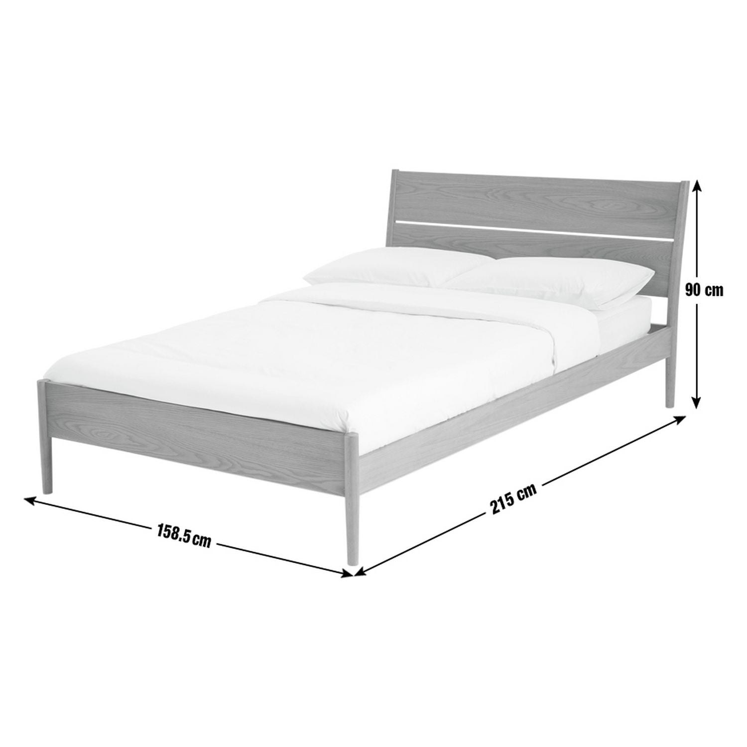Habitat Scottie Kingsize Oak Bed Frame - British product