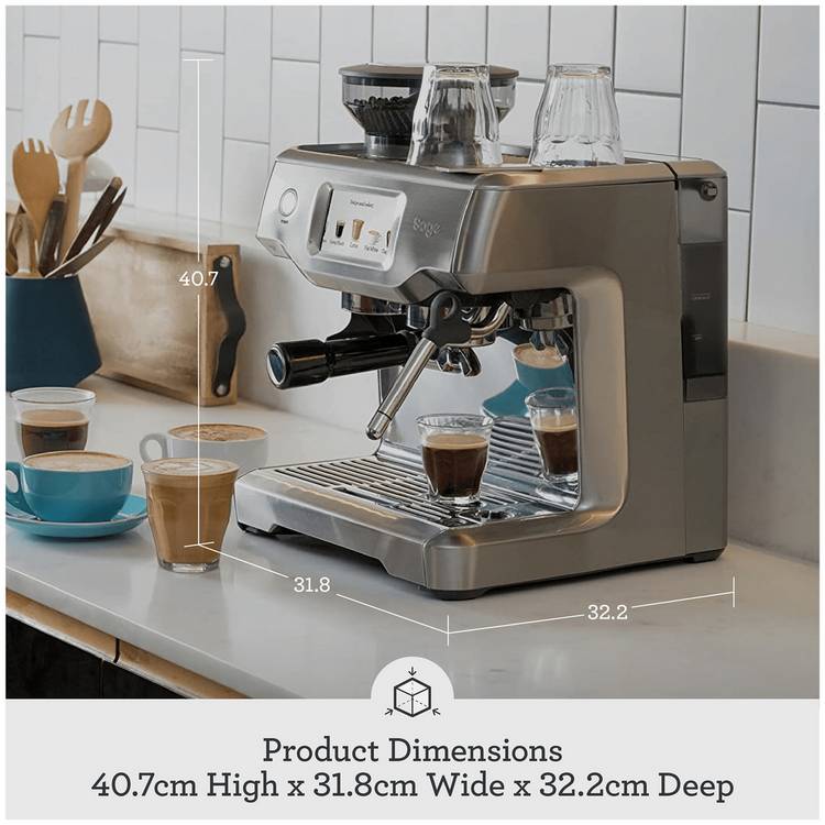Sage Barista Touch espresso coffee machine - British product