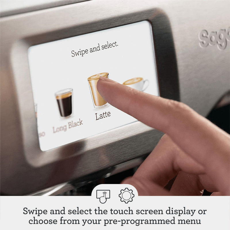 Sage Barista Touch espresso coffee machine - British product