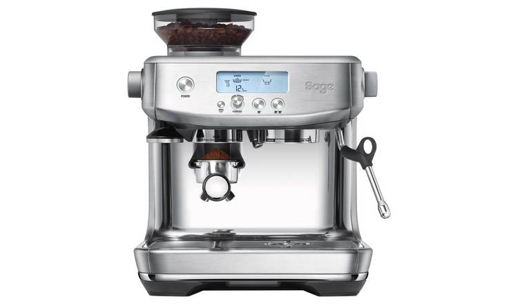 Sage Barista Pro espresso coffee machine stainless steel, imported from the UK