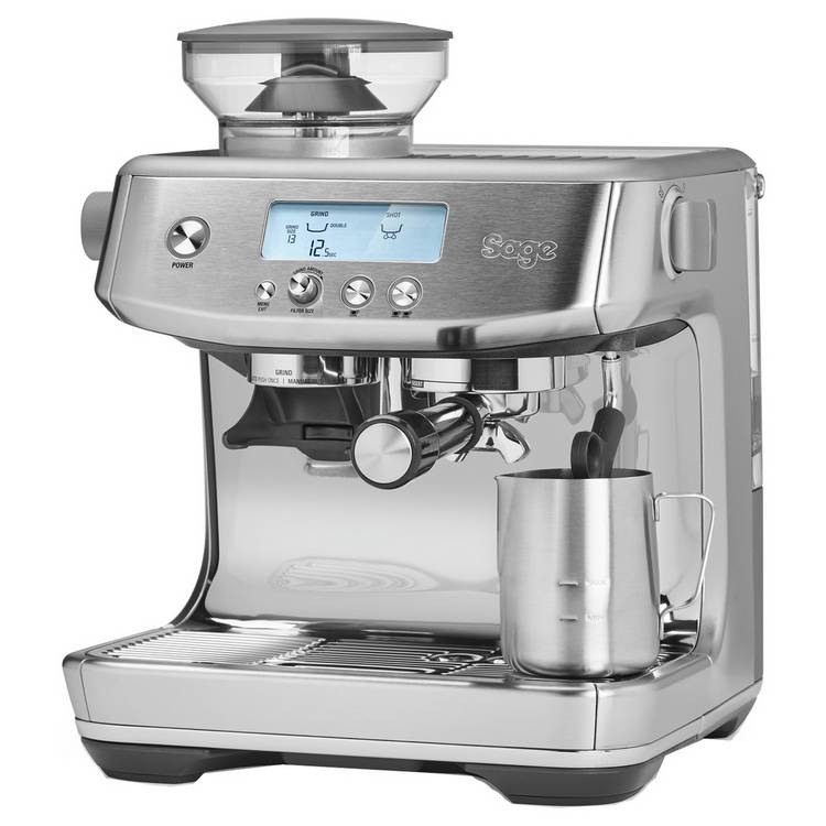 Sage Barista Pro espresso coffee machine stainless steel, imported from the UK