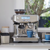 Sage Barista Pro espresso coffee machine stainless steel, imported from the UK