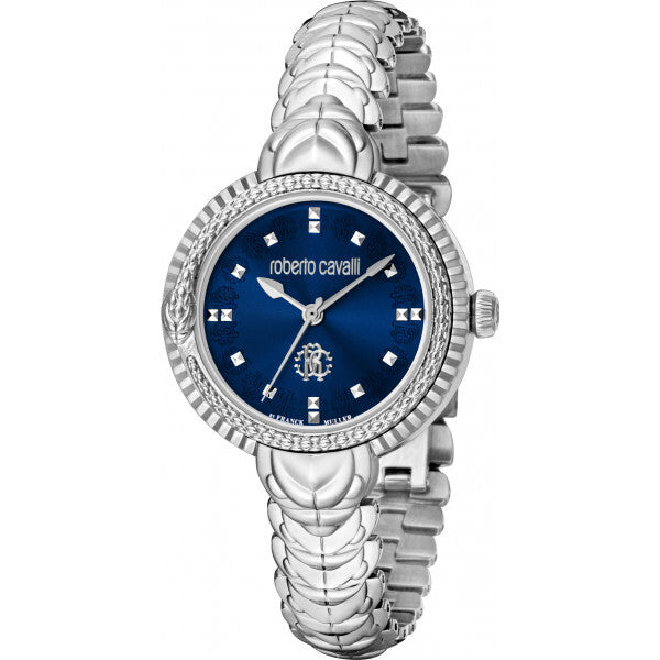 Roberto Cavalli ladies watch stainless steel bracelet (British brand)