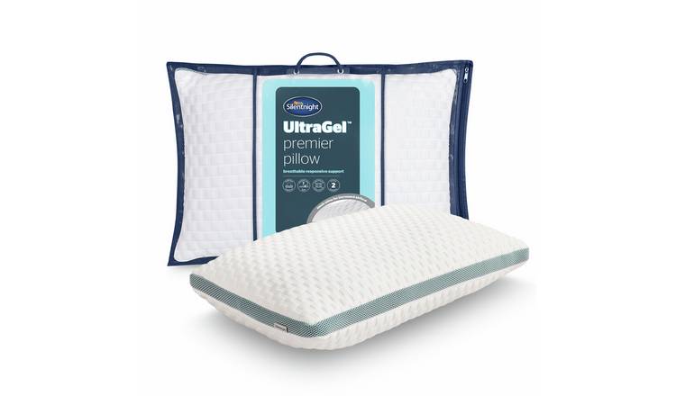 Silentnight Ultragel medium firm pillow 74x48cm - British product