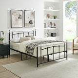 Argos Home Yani kingsize metal bed frame black - British product