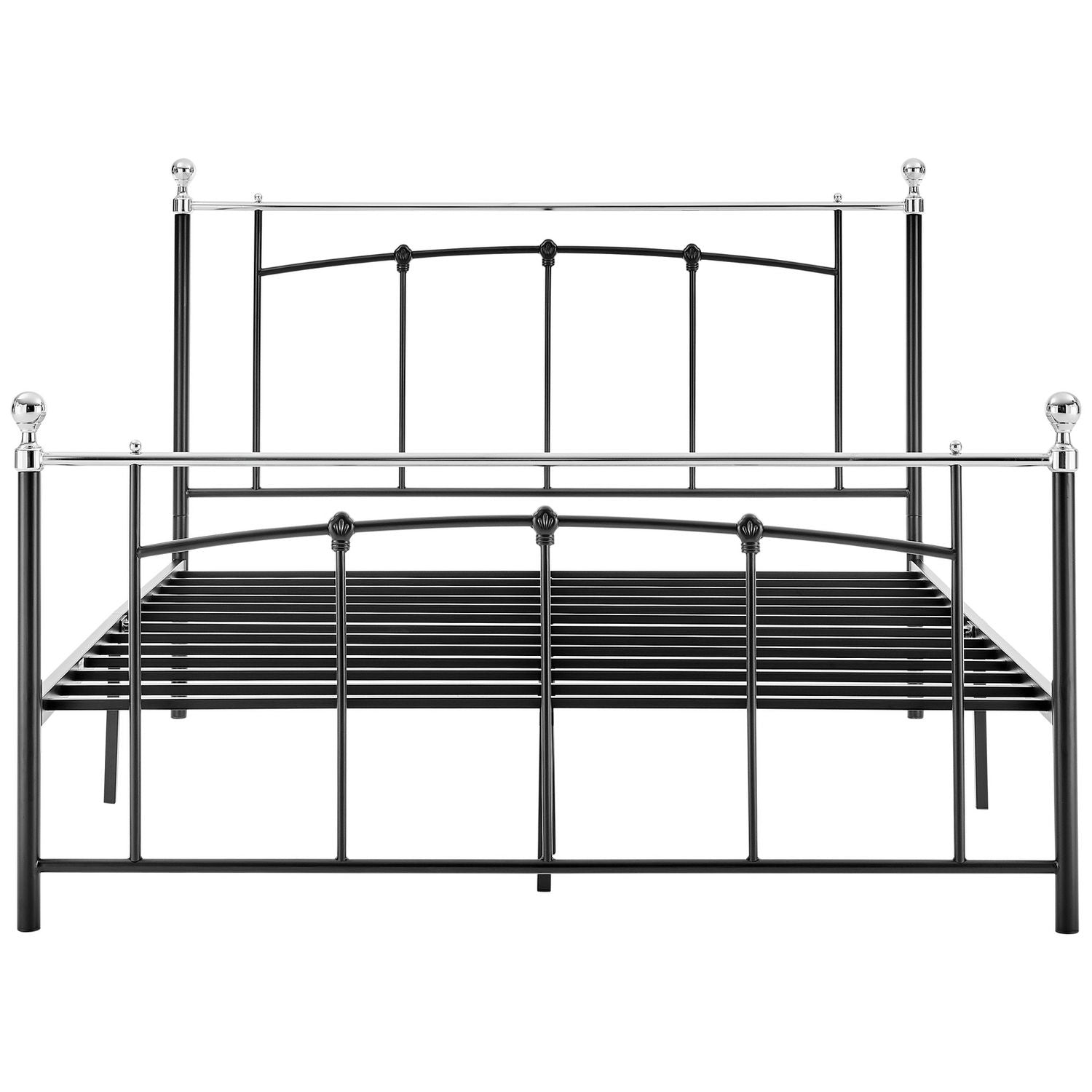 Argos Home Yani kingsize metal bed frame black - British product