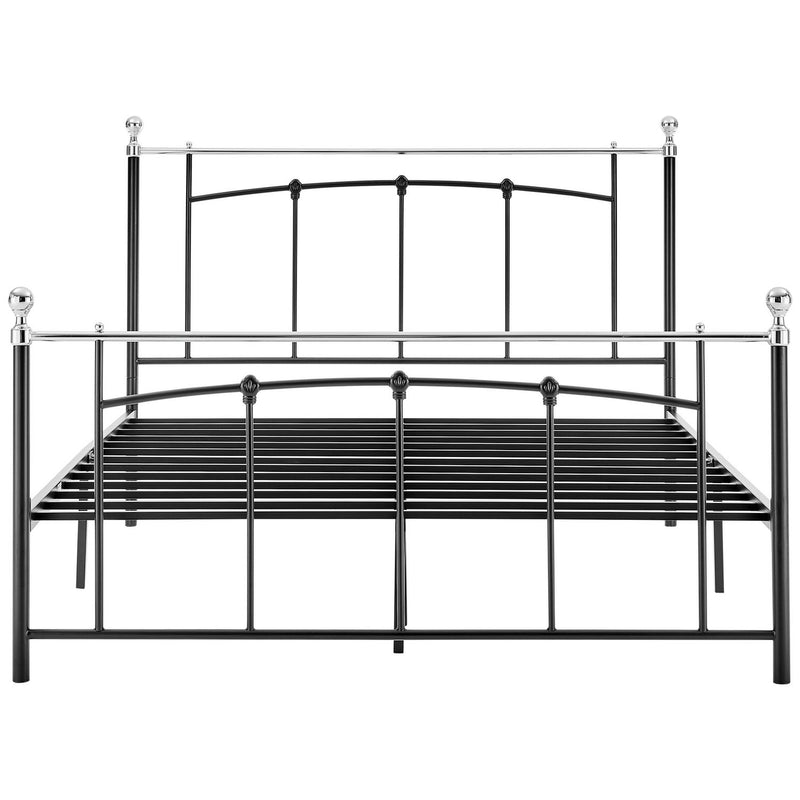 Argos Home Yani kingsize metal bed frame black - British product