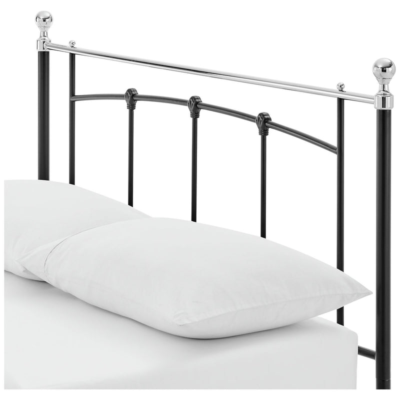 Argos Home Yani kingsize metal bed frame black - British product