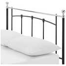 Argos Home Yani kingsize metal bed frame black - British product