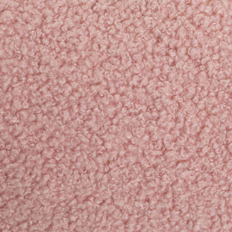 Kaikoo kids single chair boucle bean bag pink, UK version