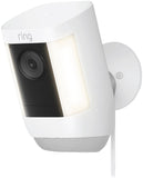 Ring Spotlight Cam Pro White security camera, imported from the UK