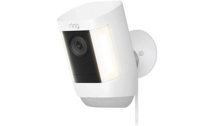 Ring Spotlight Cam Pro White security camera, imported from the UK