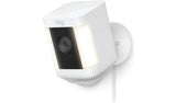 Ring Spotlight Cam Plus plug-in security camera white, imported from the UK