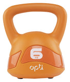 Opti orange kettlebell 6kg, imported from the UK
