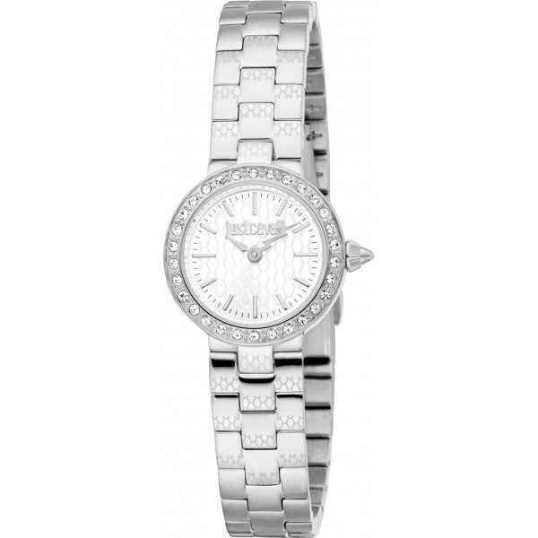 Just Cavalli silver women's watch stainless steel - British product