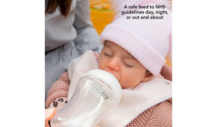 Nuby Rapid Cool Formula Feeding Kit 240ml, imported from the UK