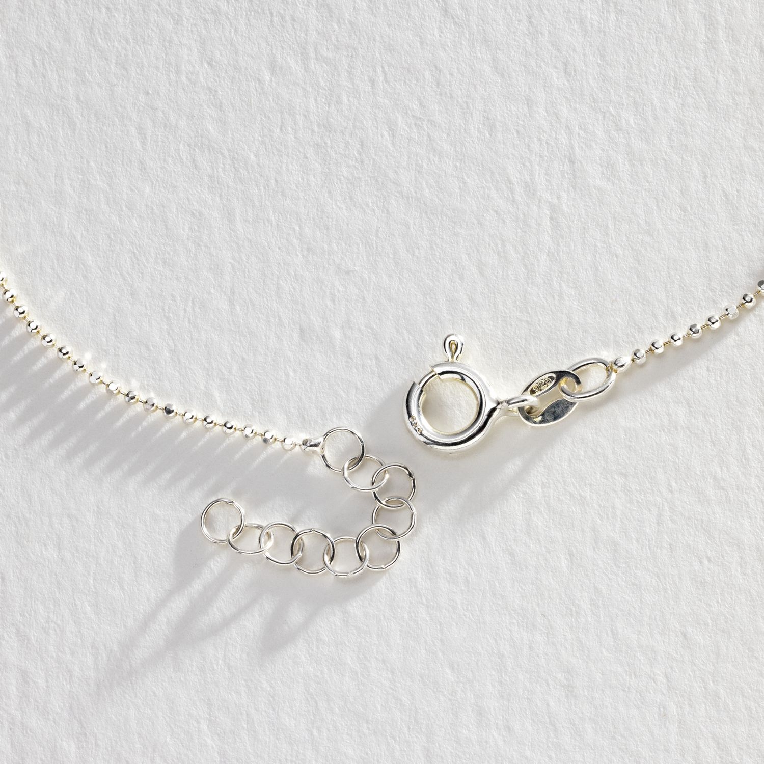 Revere sterling silver anklet with sea star charm, imported from the UK