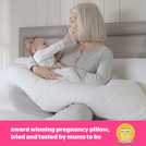 Silentnight body support pillow medium (British brand)