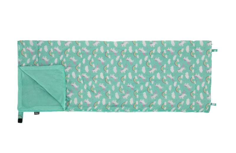 Pro Action kids unicorn sleeping bag size L170, imported from the UK