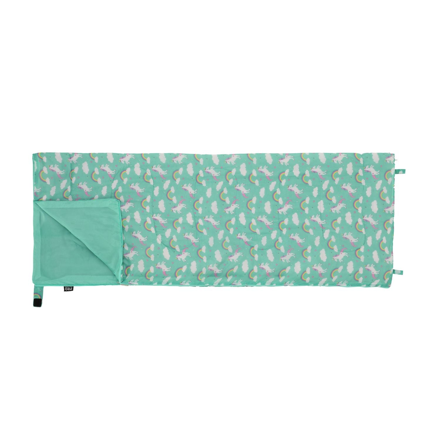 Pro Action kids unicorn sleeping bag size L170, imported from the UK