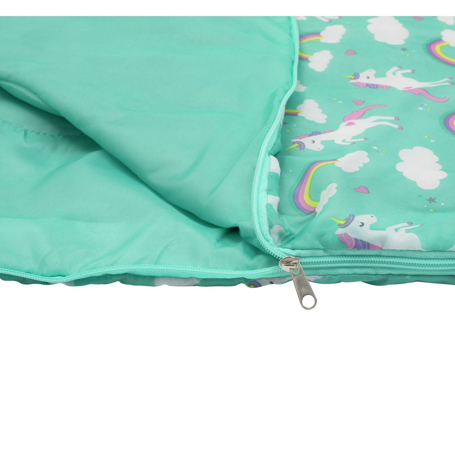 Pro Action kids unicorn sleeping bag size L170, imported from the UK