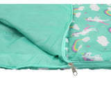 Pro Action kids unicorn sleeping bag size L170, imported from the UK