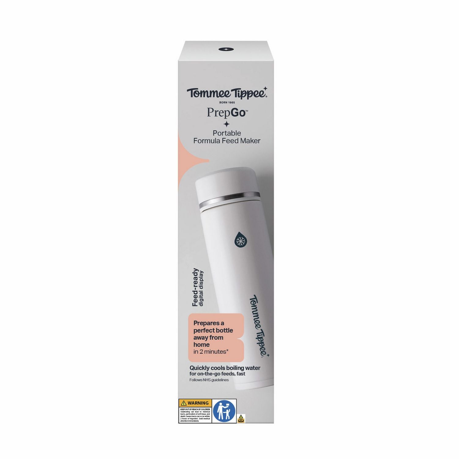 Tommee Tippee PrepGo Formula Feed Maker digital display (British brand)