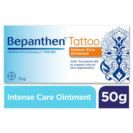 Bepanthen Tattoo Intense Care Ointment 50g All Sainsburys   