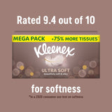 Kleenex Ultra Soft Facial Tissues - Twin Box   2 x 64 per pack GOODS M&S   