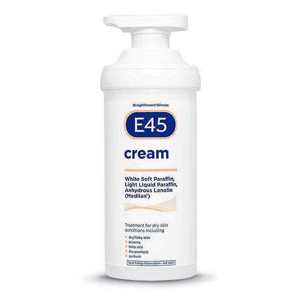 E45 Moisturising Cream for Dry Skin with Pump 500g GOODS Superdrug   