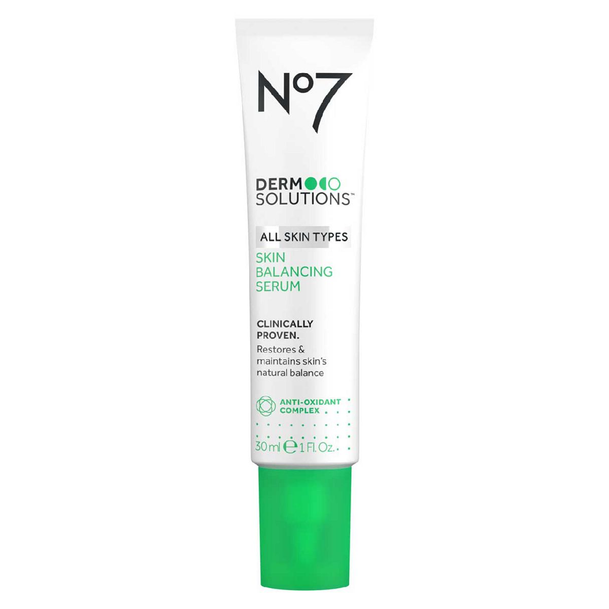 No7 Derm Solutions™ Skin Balancing Serum Suitable for All Skin Types 30ml GOODS Boots   